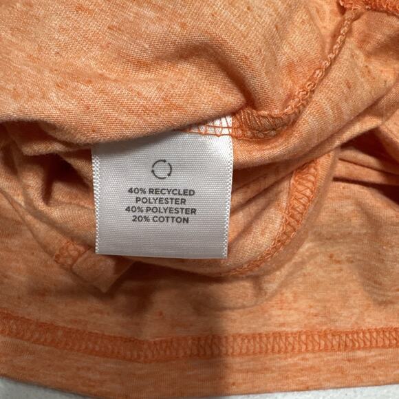 Kennebunkport Spell Out Mens Orange T-Shirt Size L Short Sleeve Tee by League - Picture 3 of 9